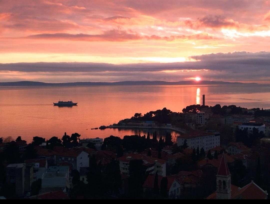 Apartamento Penthouse Horizont Split Exterior foto